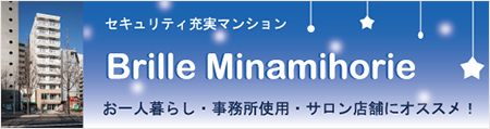 セキュリティ充実マンション Brille Minamihorie